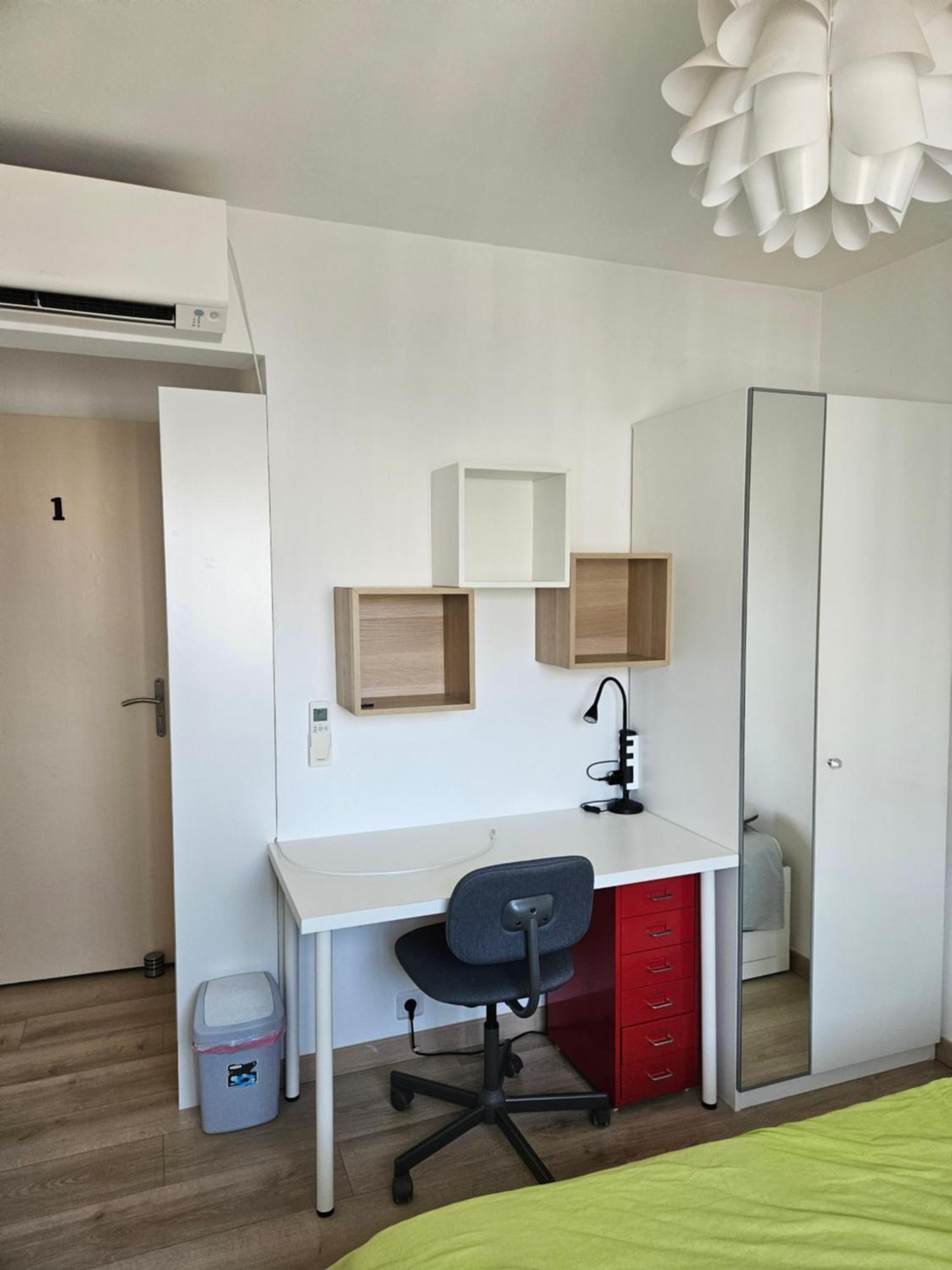 Chambre En Colocation Fille, Proche Mer, Climatisation Tolón Exterior foto